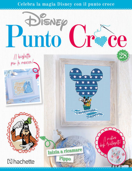 Immagine di Uscita 28 - Punto croce Disney